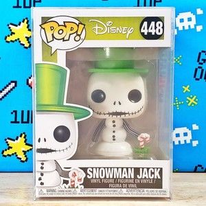 Funko PoP Nightmare Before Christmas Snowman Jack #448 Vinyl Figure + Protector